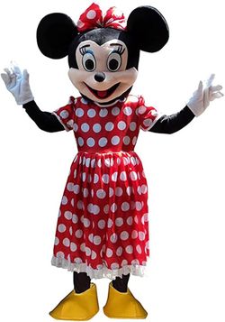 Disney Minnie Mascot Costumes Adult Size Medium, ready to ship