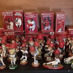 Angels Baseball Bobble Heads 