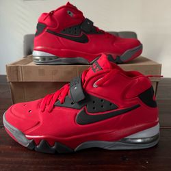 Nike Air Force Max 2013 University Red Charles Barkley Shoes