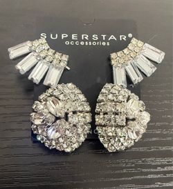 Exclusive Rhinestone Earrings - $10