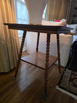 Vintage Ball and Claw Legged Table