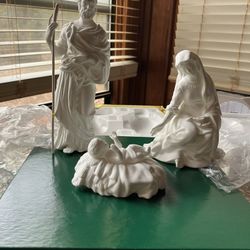 Lenox Porcelain Nativity Set 1989-90 