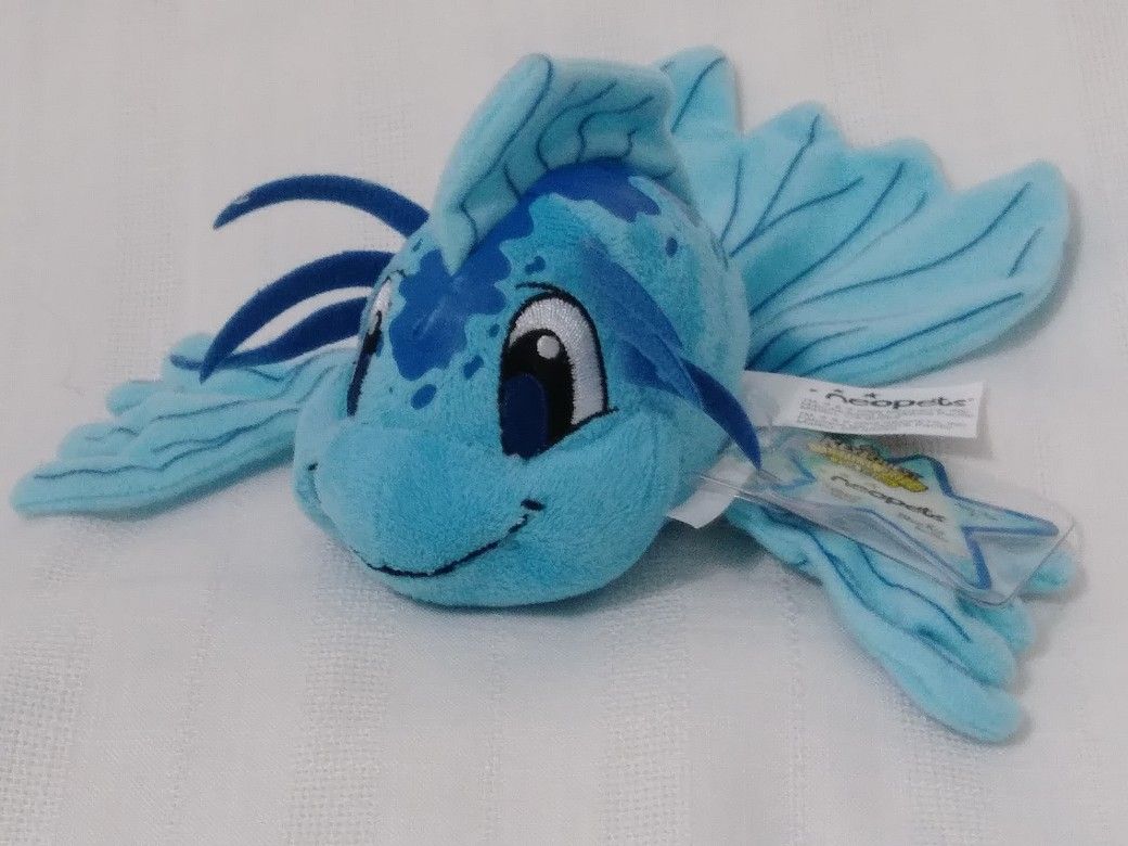 Neopets BLUE KOI Sealed KeyQuest Virtual Code NEW with all tags Series 5