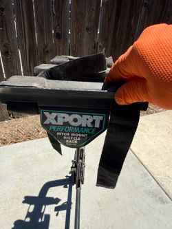 4 bike hitch bike rack used all straps work