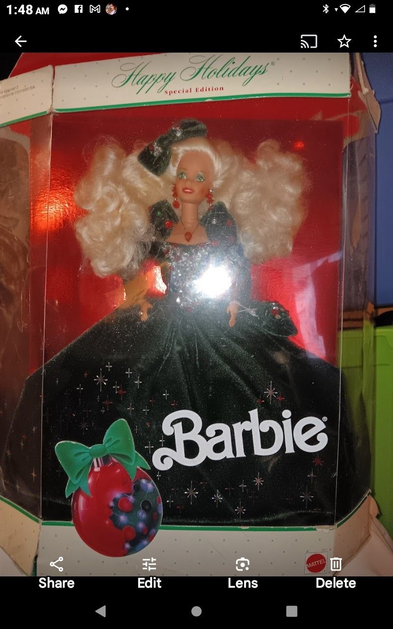 Vintage 1991 Holiday Barbie Special Edition