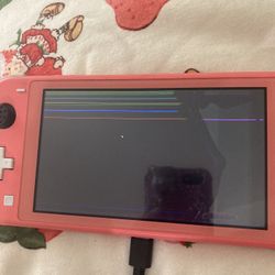 Pink Nintendo Switch Lite