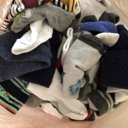 Bag Of Baby Boy Socks $2