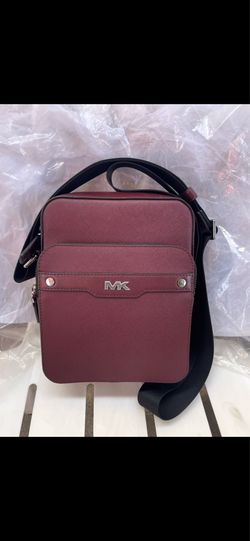 Michael Kors Dark Red Messenger Bag NEW