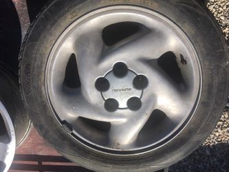 One Aluminum Subaru rims 16 inch