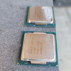 Intel Core i5-i3  Processors  CPU computer.