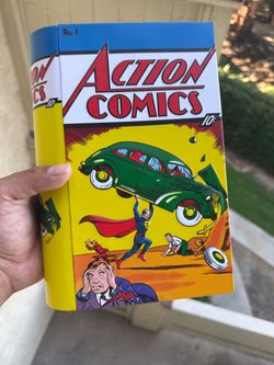 Superman action comics #1 popcorn bucket