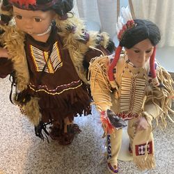 Antique Native Dolls