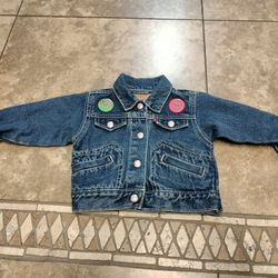 Levi's Strauss Jean Jacket Girls Size 2T