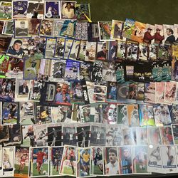 Cool Lot Of 145 Mixed Trading Cards- Sport & Non-Sport