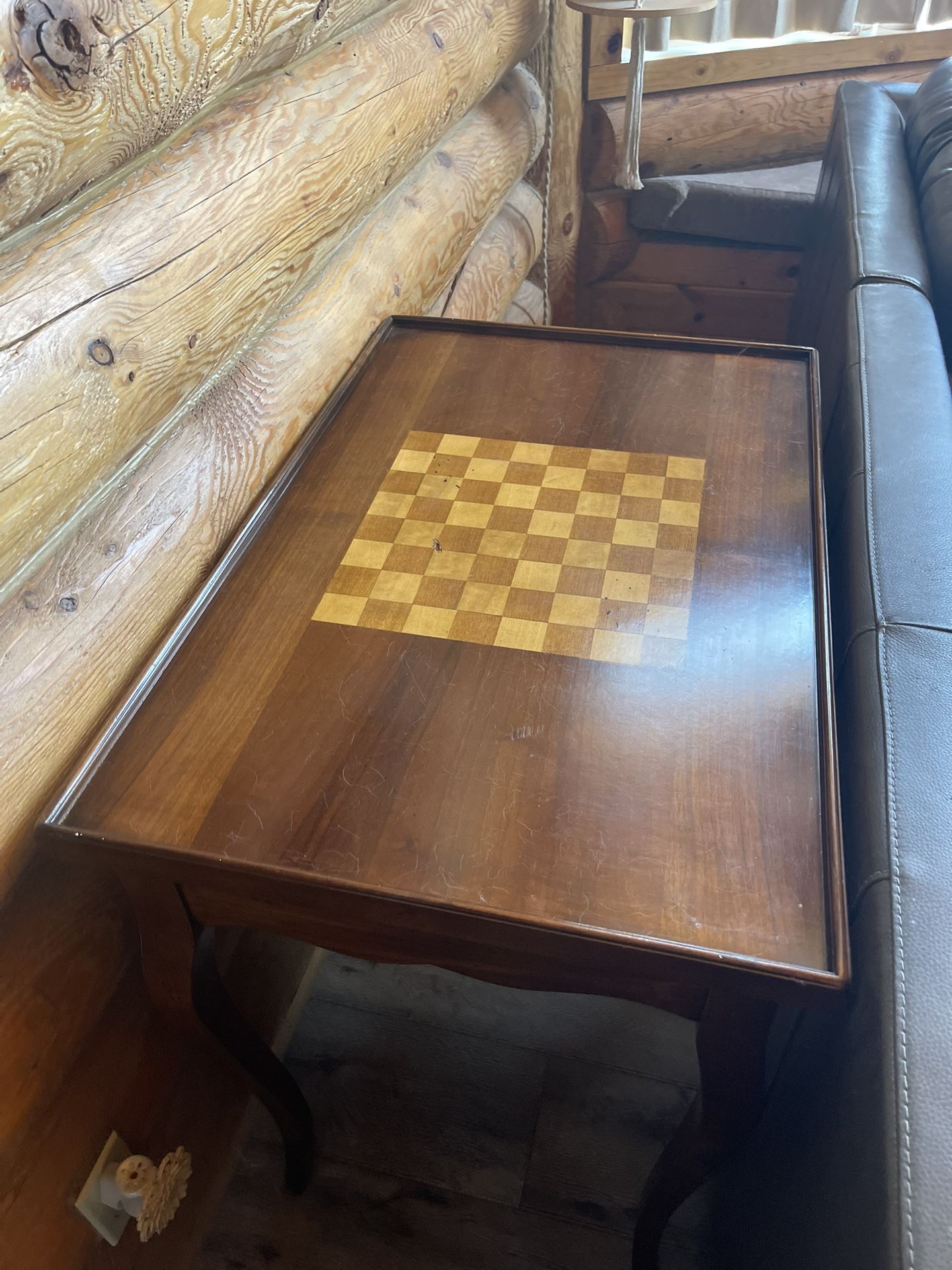 chess table with storage