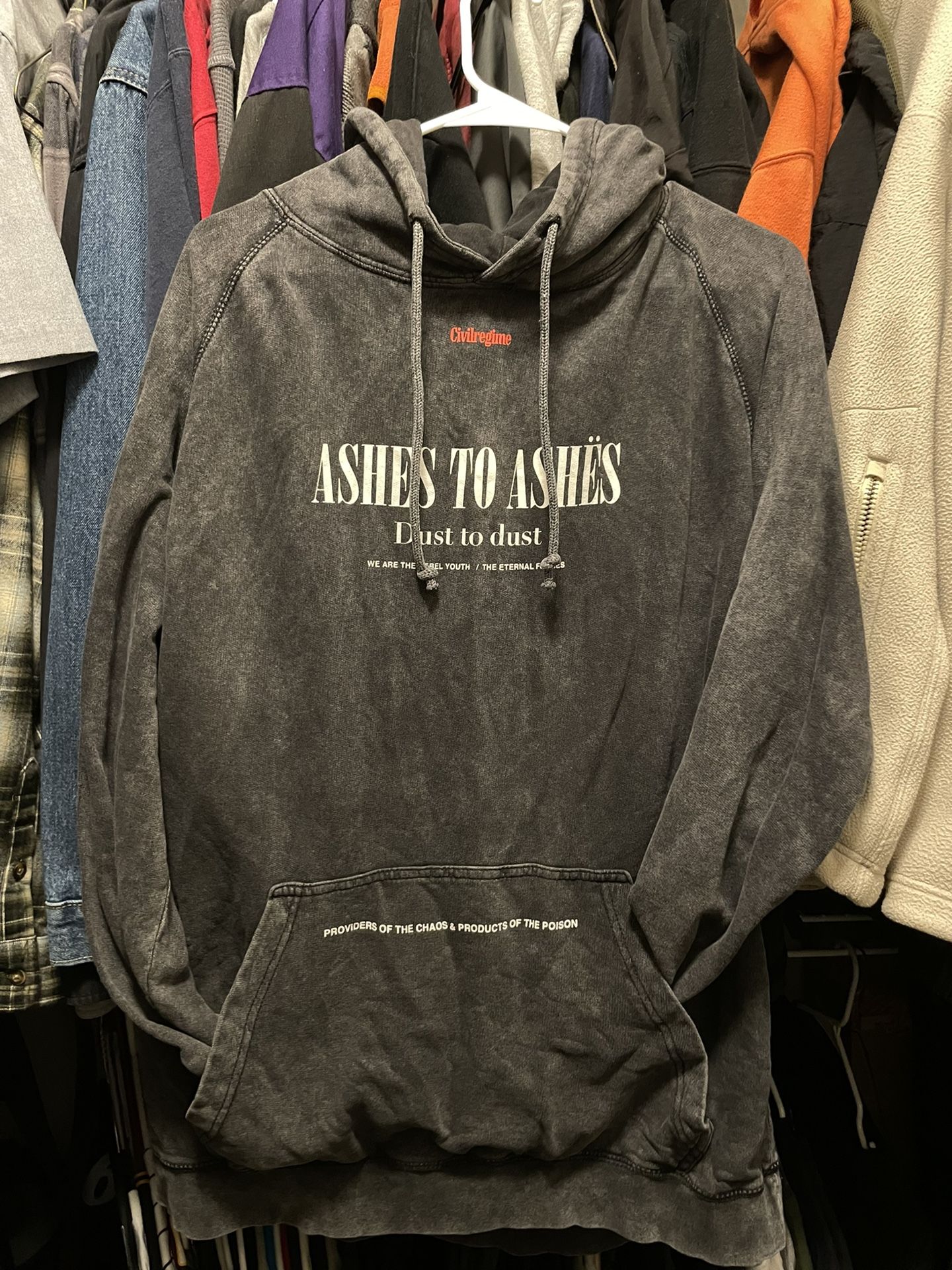 Civil Regime Ashes To Ashes Hoodie for Sale in Frisco TX OfferUp