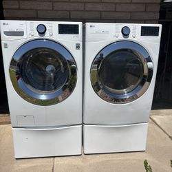 LG  Washer And Dryer