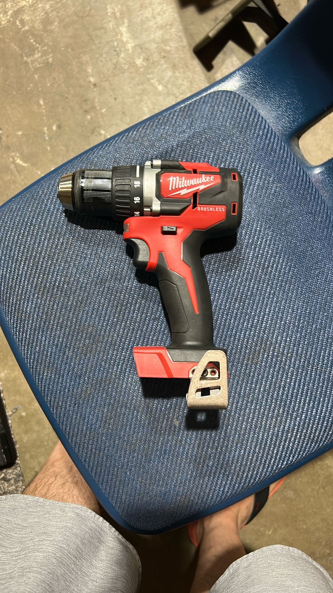 Milwaukee brushless drill