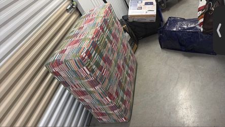 Colorful ottoman