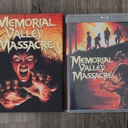 Memorial Valley Massacre Blu Ray Horror Movie Vinegar Syndrome 