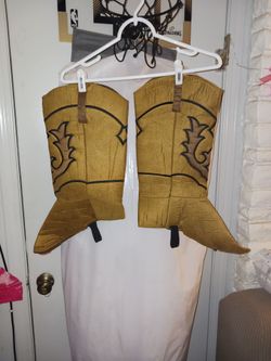 Cowboy Boot Costume Covers / Boot Toppers(one size fits most)