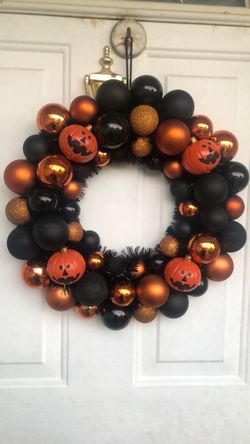 Halloween wreath