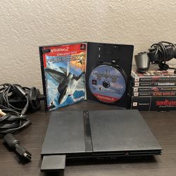 PlayStation 2 PS2 Slim - Black Good 