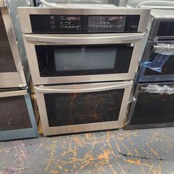 Samsung 30 Inch Combination Wall Oven Microwave Stainless Steel  NQ70T5511DS