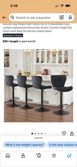 4 bar stools