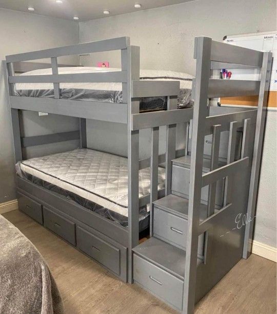 🌀Allentown Gray Finish Twin/Twin Bunk Bed & Trundle
ACMEAllentown Gray Finish Twin/Twin Bunk Bed & Trundle
ACME $10 Down Payment Financing And Delive