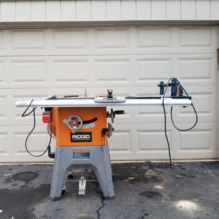 Ridgid R4512 Table Saw With Incra TSLS Fence R/woodworking, 57 OFF