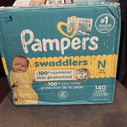 Pampers 140 count newborn diapers Pampers 140 count newborn diapers