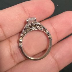 Engagement Ring & Wedding Band