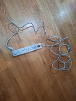 Tripp Lite Power Strip 6 Outlet Metal 15' Cord (TLM615NC) TESTED WORKS
