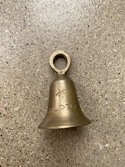 Brass Happy Birthday Bell (Vintage)