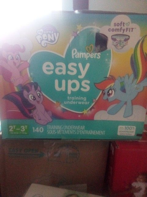 Pampers Easy Ups ( Training Underwear For Girls) Size 2t-3t