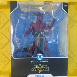 Black Adam DC Multiverse Sabbac Mega Action Figure