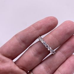 Round Cut Eternity Band (3.03 C.t) Cert!