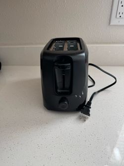 Black 2-Slice Toaster