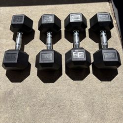  TRU GRIT Hex Elite Dumbbells 