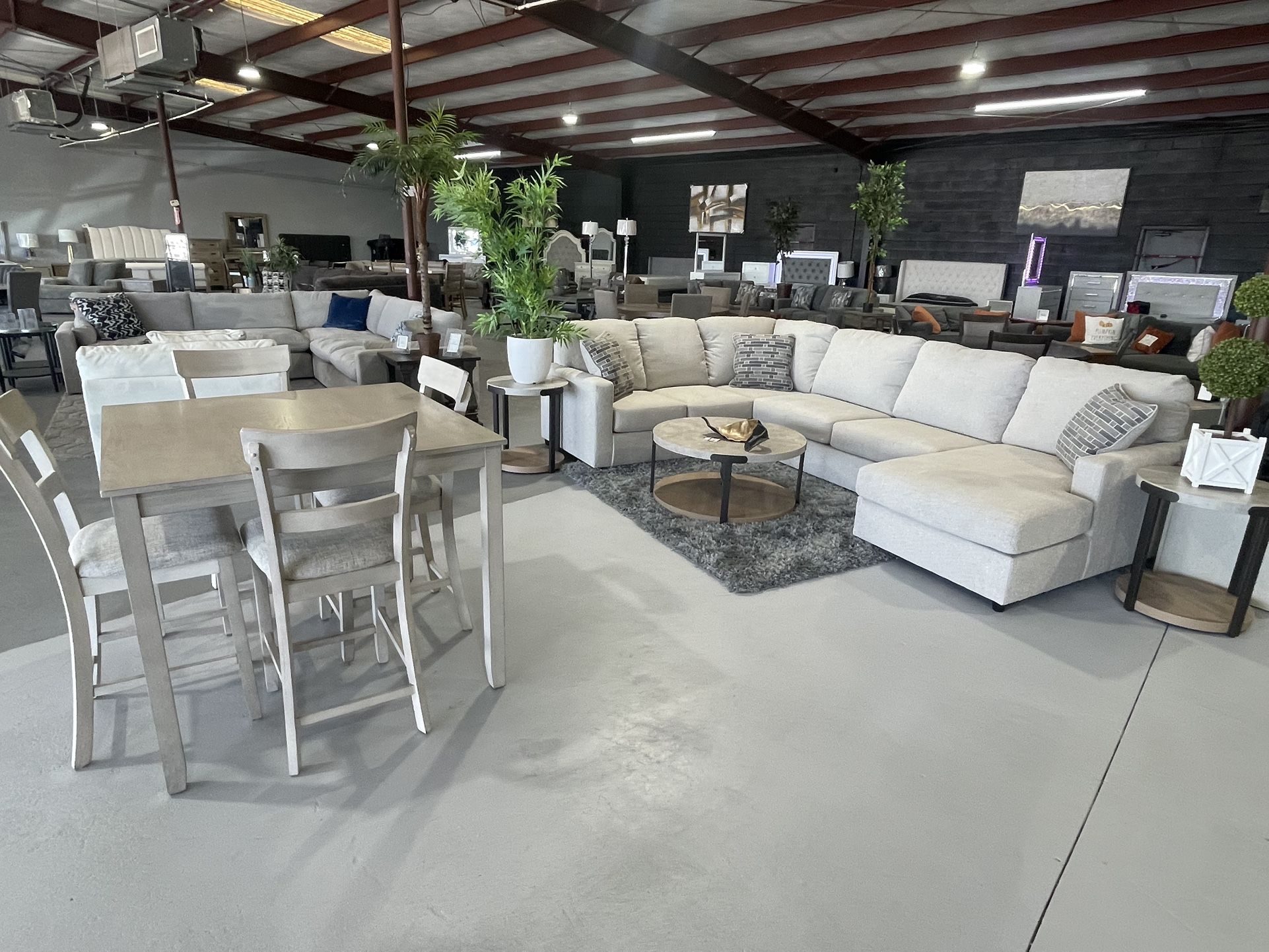 Sectional Dining Set Tables