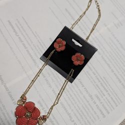 Napier Set Necklace+Earrings 