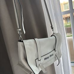 Used Miu Miu Bag (White) 