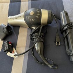 Hair Blow Dryer & Straightener