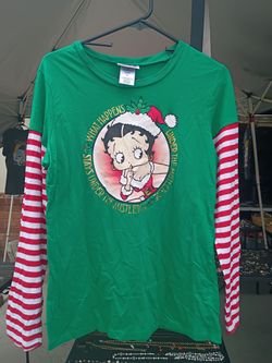 Betty Boop Christmas Shirt
