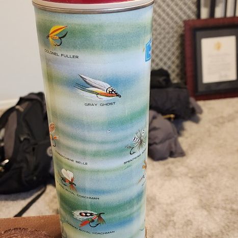 Thermos Brand Vintage With Fly Fishing Lures Motive for Sale in Buckeye, AZ  - OfferUp