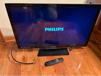 31” diagonal Philips flat screen TV/Monitor w/ Remote