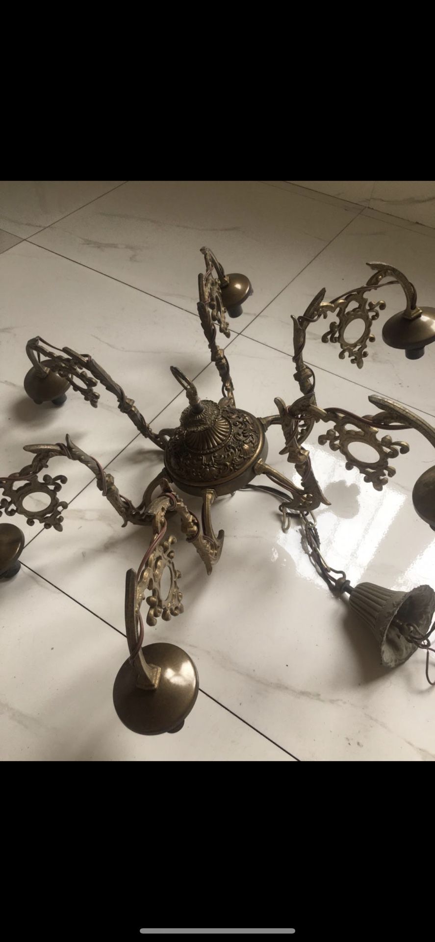 200 year old Antiques chandelier