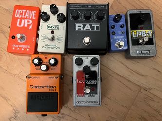 Guitar pedals