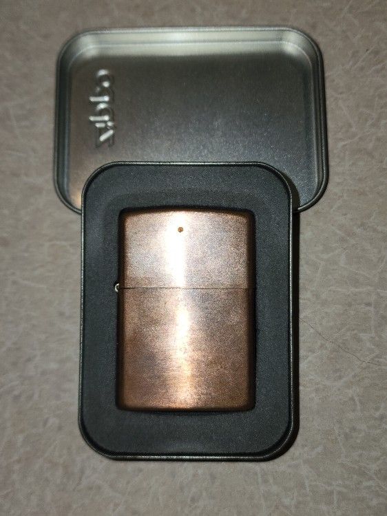 *RARE* 2003 Zippo Marlboro Blend No. 27 Solid Copper Lighter E 03